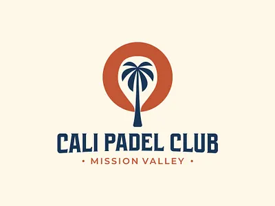 CALI PADEL CLUB californiastyle logodesign logopadel padel padelclub sportsbranding