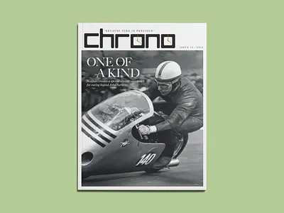 Chrono luxury watch publication (paid media)