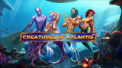 Game Art & Design – Slot Machine “Atlantis” art for games casino game slot machine casino games character design for slot game digital illustration gambling design gambling games graphic designer game art game art design game art character design game designers game developer gaming industry graphic design igaming casino interactive gambling game slot game animation slot game development slot game graphics slot machine