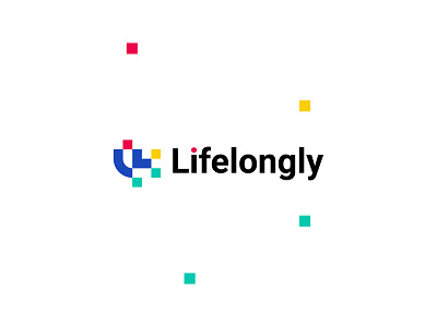 Lifelongly logo. lifelong learning brand logo branding college company logo e learning logo graphic design identity learning logo lifelong learning lifelongly logo logos school university