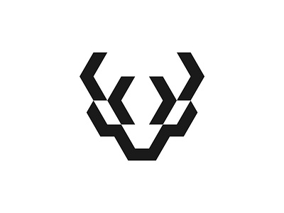 Deer Code logo abstract animal antler branding code deer deer logo design digital geometric graphic design icon logo logo design logo designer software symbol tech