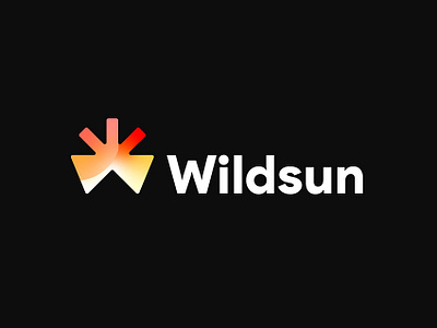 Wildsun solar energy logo design branding design energy brand mark energy logo graphic design illustration letter logo logo logo identity logos mark solar energy logo solar logo solar system logo sun logo sun logo design vector w logo w logo design wildsun logo