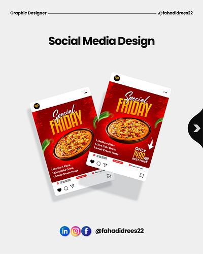 Special Friday Social Media Design animation branding coverdesign design facebookbanner freelancer graphic design illustration logo ui vector