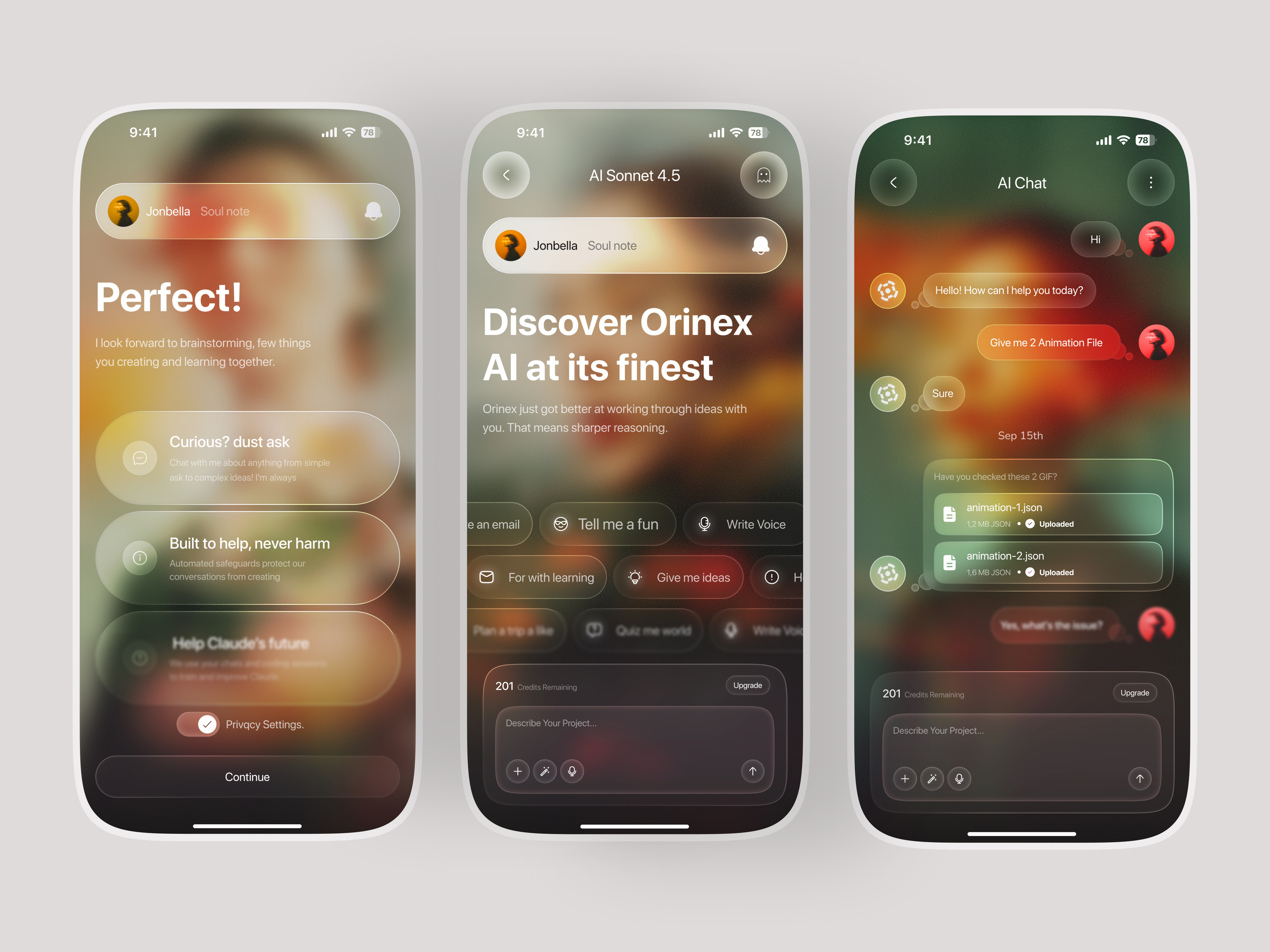 Example of Ai Assistant Mobile App And Development