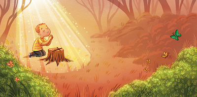 The Confidence Course ~A faith-based picture book children book art children book illustration children books hand drawn illustration kidlit illustration procreate whimsical illustration