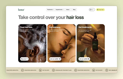 It’sBetter — Modern Wellbeing Platform UX/UI branding productdesign uiux wellnessapp