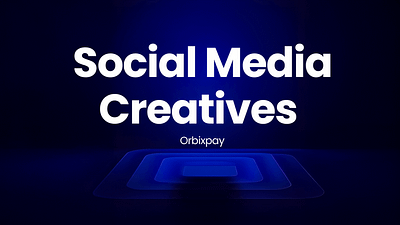 OrbixPay – Social Media Design creative graphic design marketing material photoshop social media design social media post