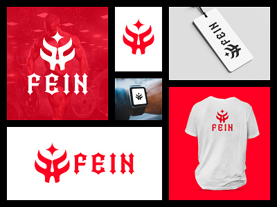 FEIN - Aggressive Skull Logo, Fitness & Gym Brand Identity aggressive logo bold logo branding branding identity creative creative logo fitness logo graphic design gym logo letter f logo letter logo logo logo design logo mark mascot logo modern logo monogram skull logo star logo vector