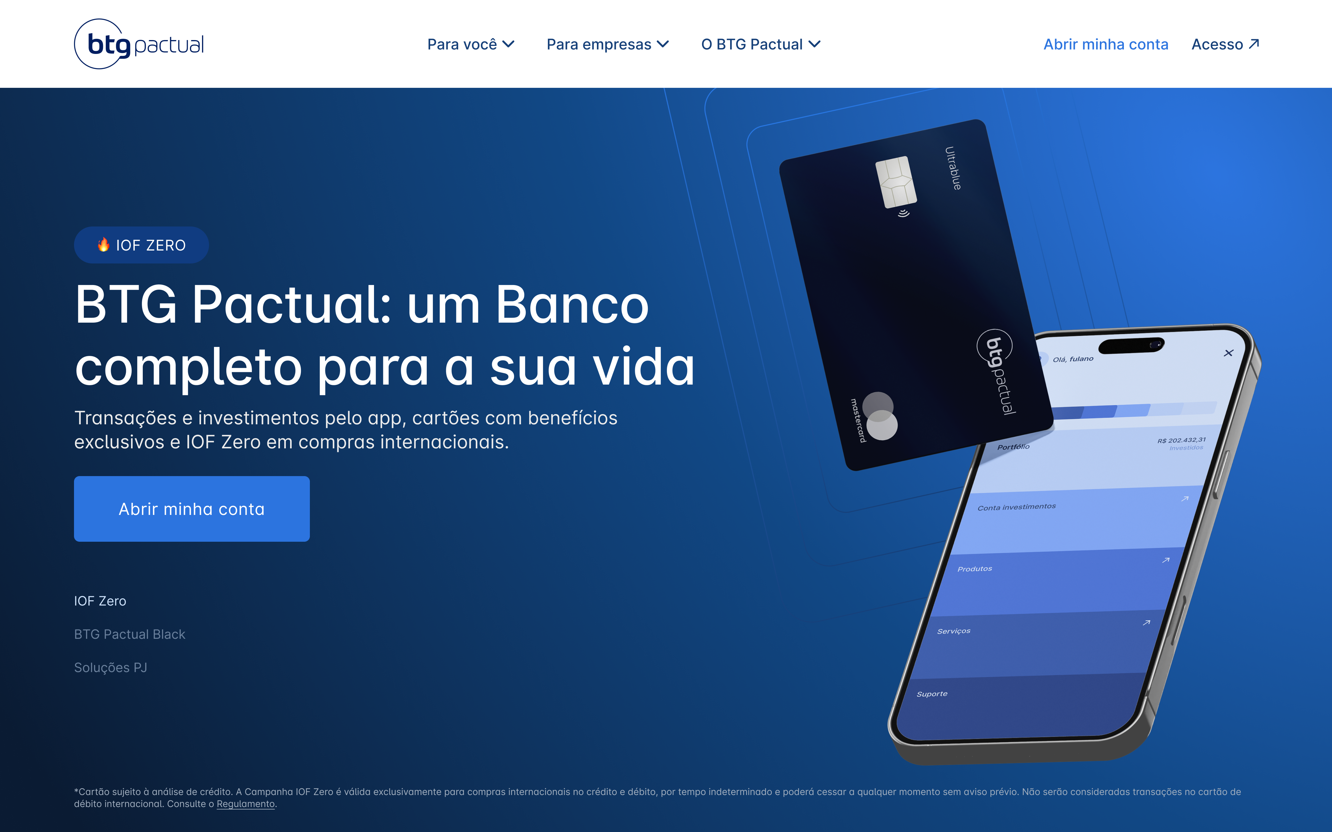 Example of Website/Landing Page UI Design