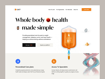 Healthcare, Wellness & Preventive Medicine digitalhealth healthcaredesign healthtech landingpagedesign medicalwebsite minimaldesign modernui patientcare preventivemedicine productdesign uidesign uiuxdesign userexperience uxdesigner wellness