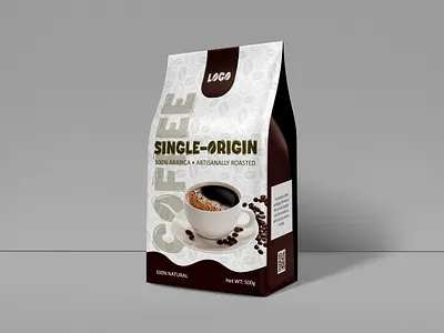 Coffee Pouch Design coffee coffeepouch coffeepouchdesign graphic design pouchdesign