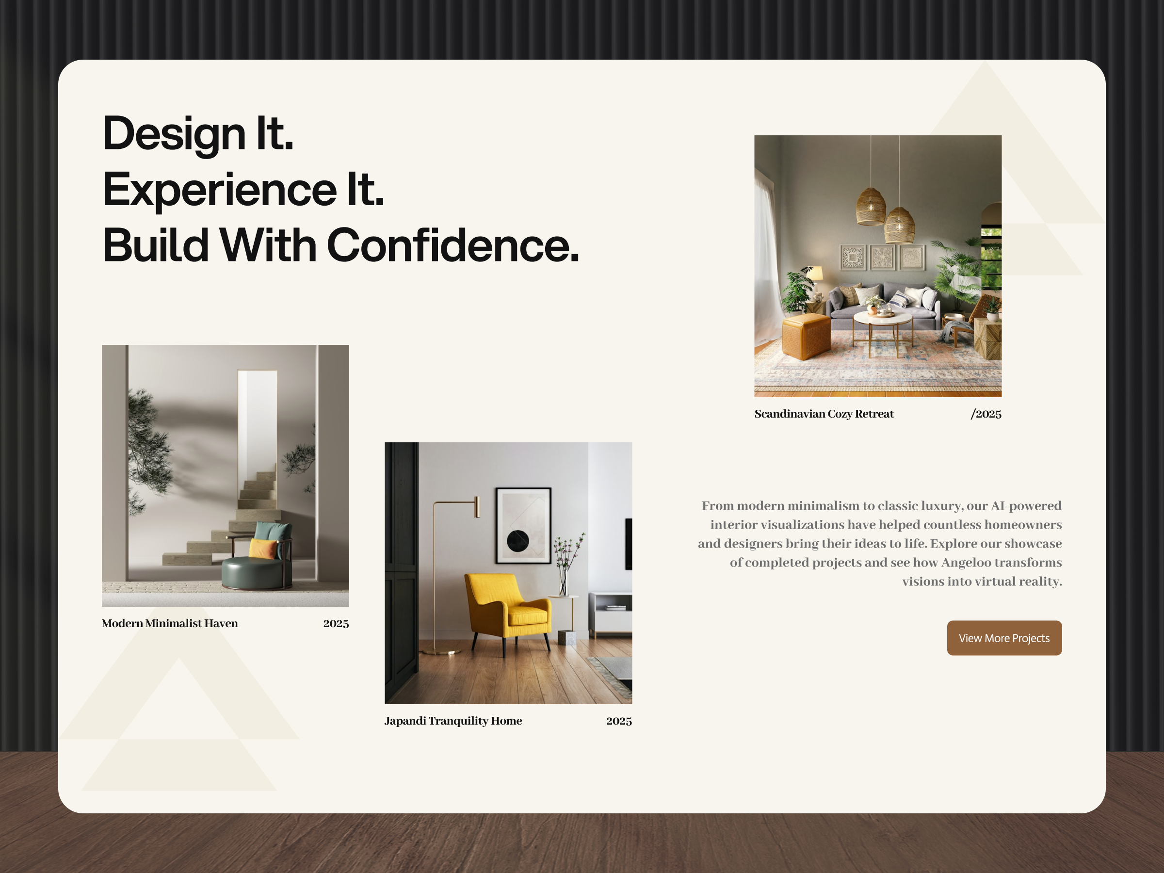 Example of Website Redesign