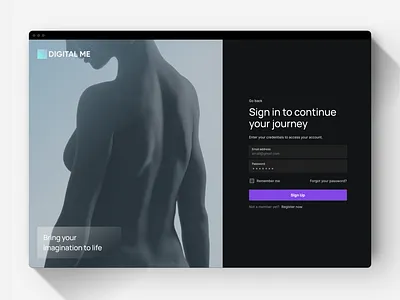 Exploring minimal contrast and human form in digital identity. branding design designer digital graphic graphic design illustration logo minimal ui