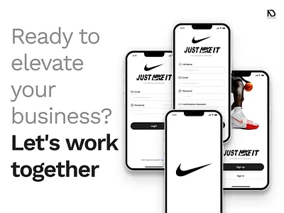 "Just Nike It" - App Onboarding & Auth Flow