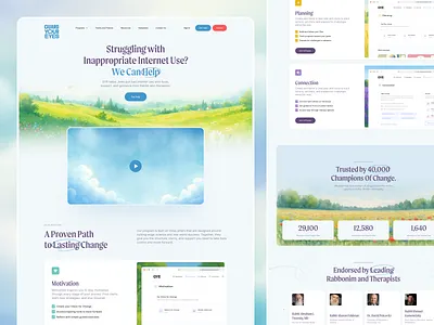 GYE. Website Redesign home homepage non profit site ui ux website