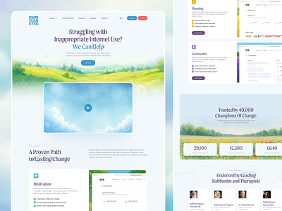 GYE. Website Redesign home homepage non profit site ui ux website