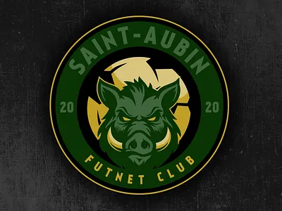 Sports logo boar chipdavid dogwings drawing illustration logo sports graphic vector