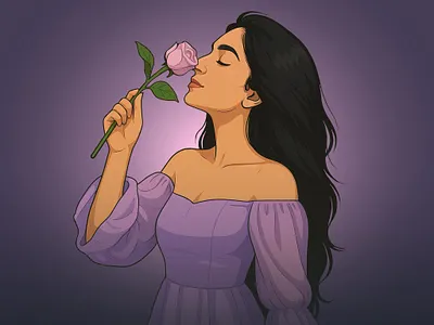 "The Lavender Bloom" - Hashi Ramanayake branding graphic design