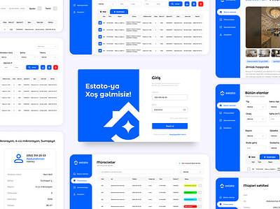 Estato app design ui ux