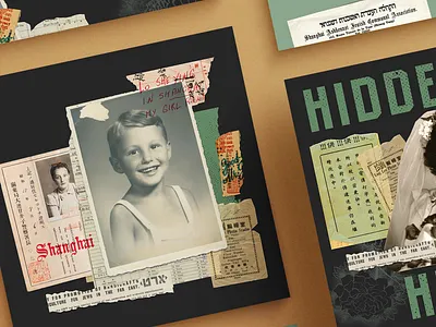 Hidden History artifacts awesome branding collage dallas graphic design muesum