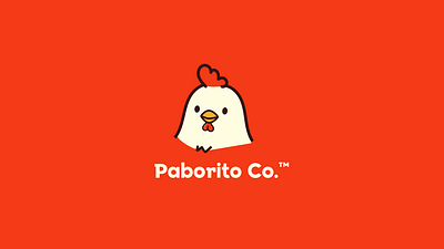 Branding for Paborito Co. branding chicken graphic design logo