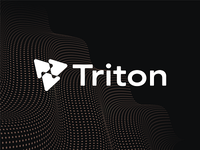 Triton branding design geometric logo geometric logotype grafiko labs graphic design logo logo design logotype minimal logo minimalist minimalist logo premium logo saas saas logo simple logo tech tech logo triangle triangle logo