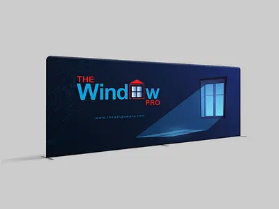 Backdrop Design – The Window Pro backdrop banner booth design branding cool design exhibit design homeimprovementexpo simple