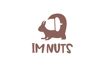 Nuts Negative space logo branding creative food logo logo design logodesign negative space negative space logo nuts logo