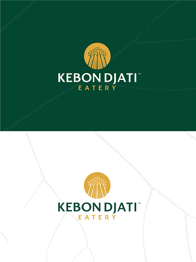 Kebon Djati Eatery brand identity branding f b graphic design logo logo design restaurant