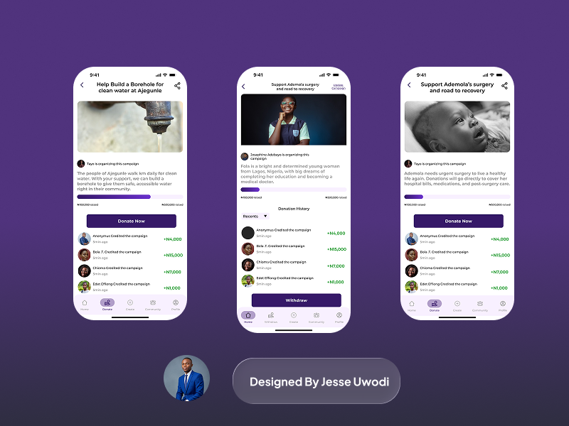 SaveALife-Humanitarian Donation App app branding design graphic design illustration logo typography ui ux vector