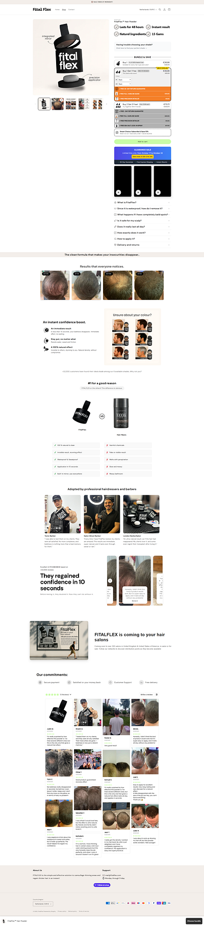 Shopify dropshipping product page design design gempages illustration landing page pagefly replo shopify shopify developer shopify landing page ui