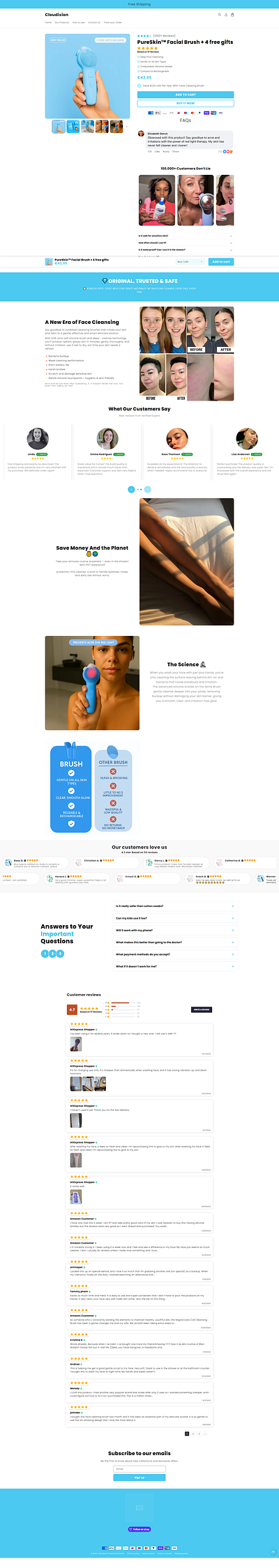 Shopify premium themer customization design gempages illustration landing page pagefly replo shopify shopify developer shopify landing page ui