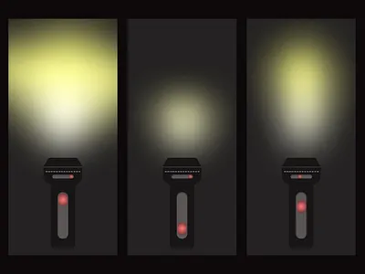Flashlight | Daily UI 015 dailyui graphicdesign onoff prototyping switcher uispesialist user experience uxui