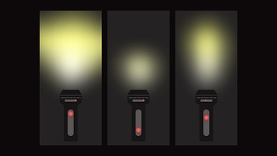 Flashlight | Daily UI 015 dailyui graphicdesign onoff prototyping switcher uispesialist user experience uxui