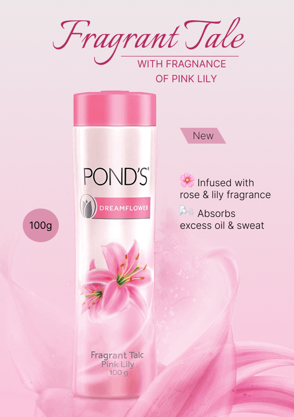 PONDS Floral Fresh Poster — Product Concept Design branding product design ui