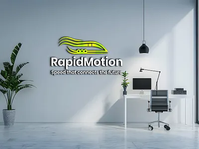 rapidmotion logo design 3d branding graphic design logo motion graphics