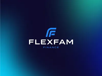 FLEXFAM FINANCE- LOGO DESIGN branding connection design f logo graphic design identity illustration logo logo design logos logotype m logo startup company tech ui z logo