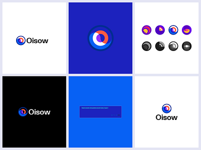 Oisow Branding Exploration – Unused Logo for Sale brand branding design graphic design identity design illustration logo logo design minimal modern tech logo ui ui branding unused logo