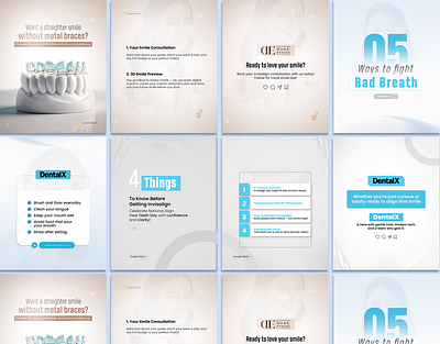Dental Carousel Design clinic dental graphic design medical