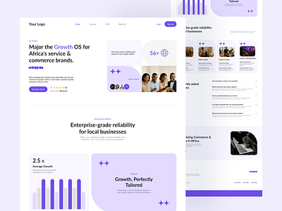 SaaS Landing Page Design apurba darkmode ecommerce figma productdesign saas uidesign