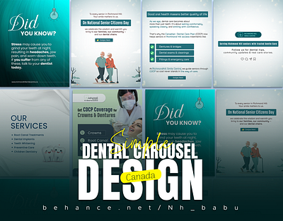 Dental Carousel Design carousel dental graphic design medical