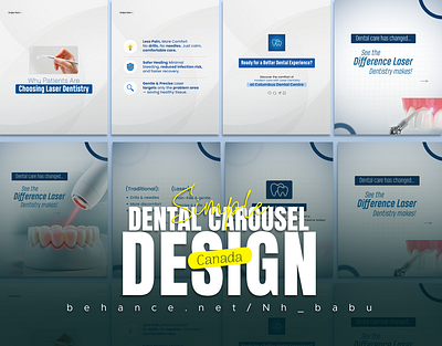 Dental Carousel Design carousel graphic design medical
