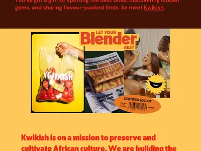 Email Newsletter Design Concepts for Kwikish branding emailmarketing graphic design newsletter typography visual design