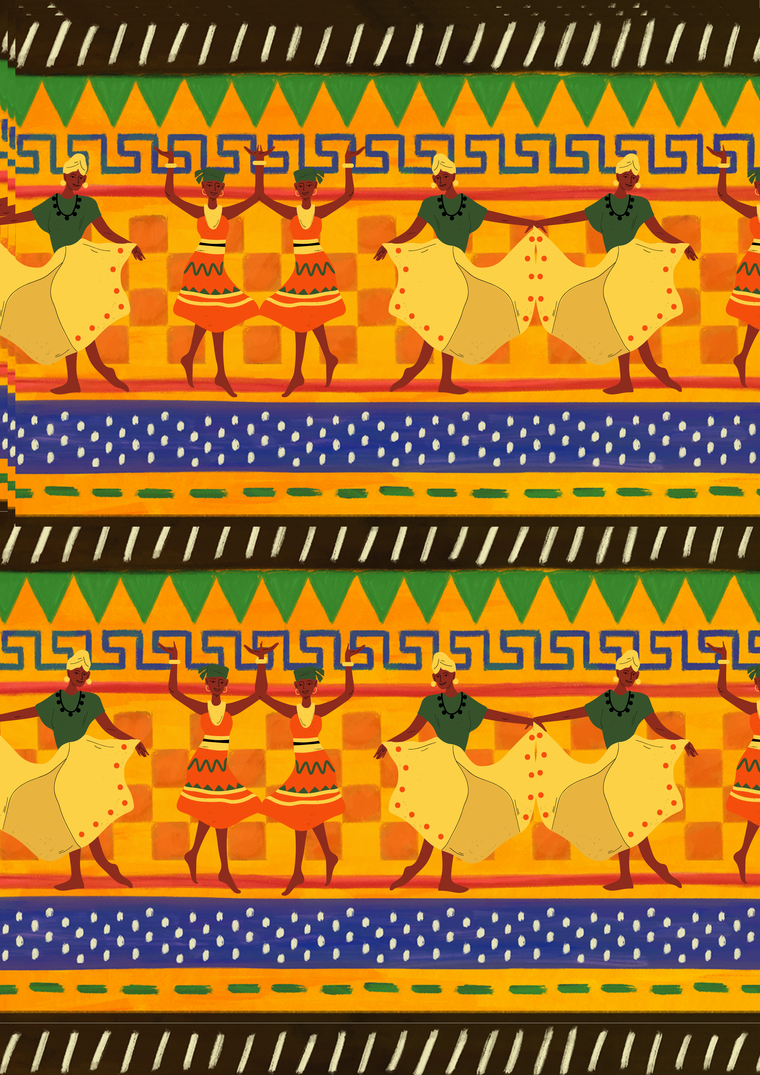 Example of African Unique Patterns Designed Newly