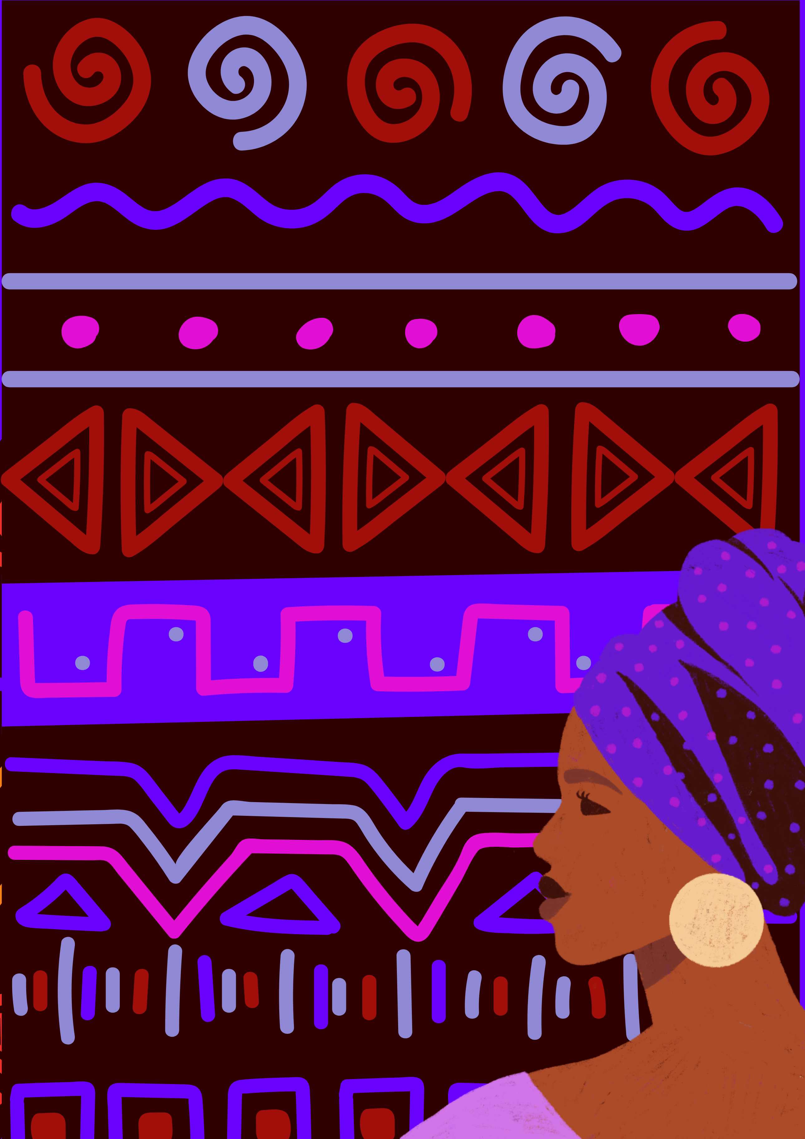 Example of African Unique Patterns Designed Newly