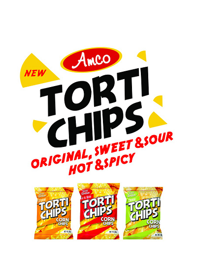 Chips Ad poster graphic design poster design