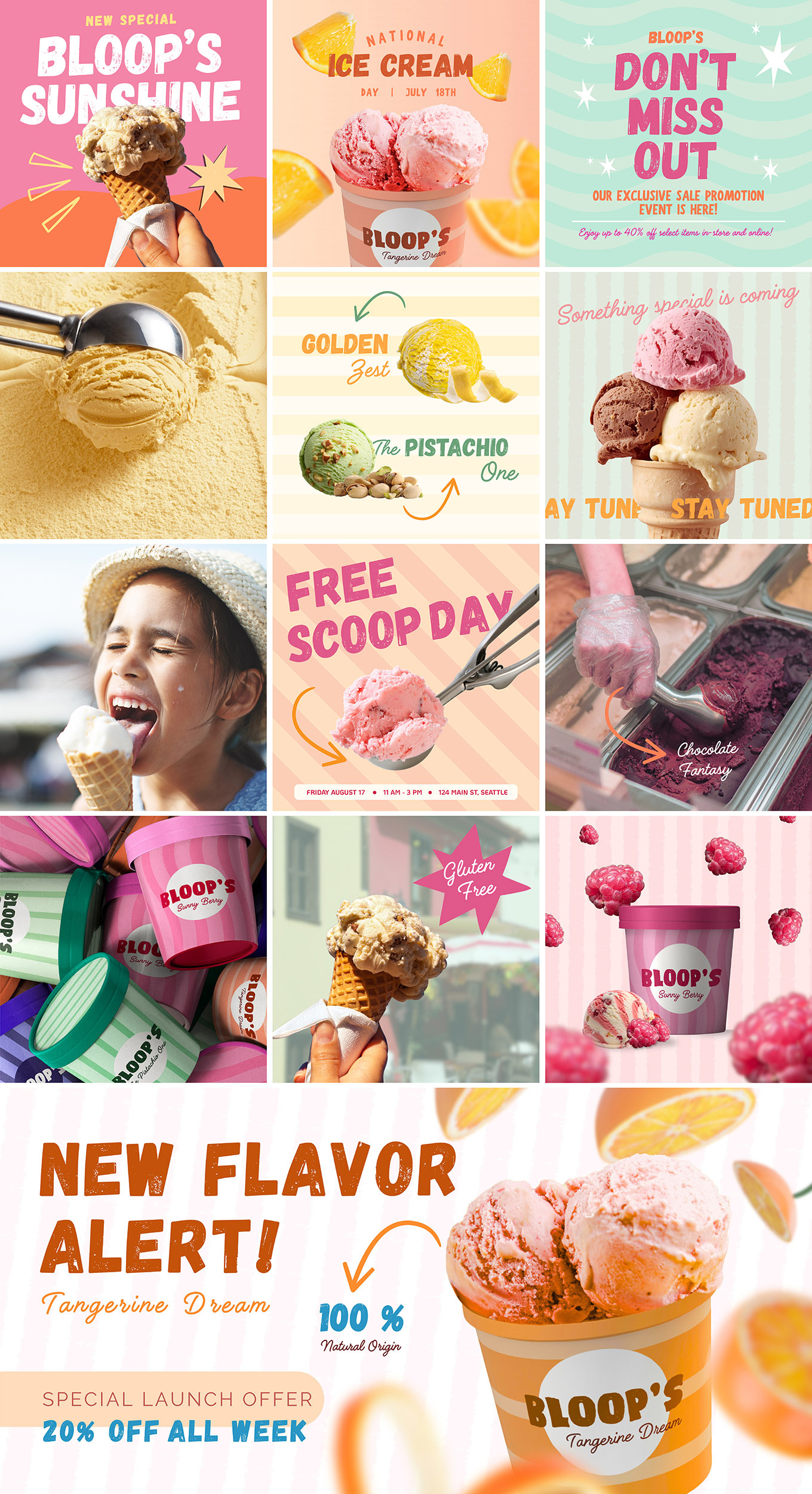 Example of Social Media Design Kit