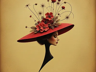 Vibrant 3d digital art illustration