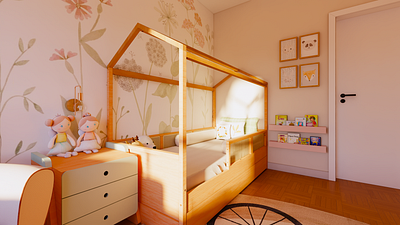Geovanna's room 3d graphic design