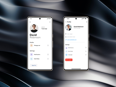 Redesign for Profile Screen🙌 app design figma illustration light mode ui mobile screen profile screen ui ux